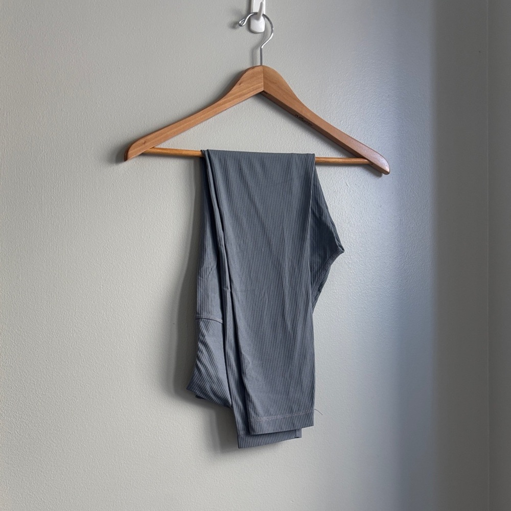 Lululemon Gray Pinstripe Pants